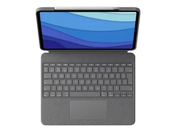 Logitech Combo Touch — avec trackpad, rétroéclairé, QWERTY, R.-U., réf. 920-010214