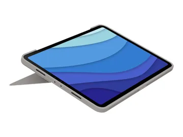 Logitech Combo Touch — 2e génération, 3ème génération), AZERTY, sable