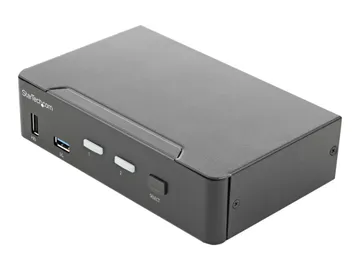 StarTech.com Commutateur KVM HDMI à 2 Ports — TAA (SV231HU34K6)