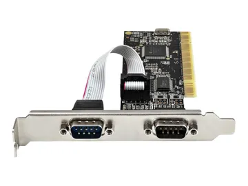 StarTech.com Carte PCI Combo Série Parallèle avec 2 Ports Série RS232 (D