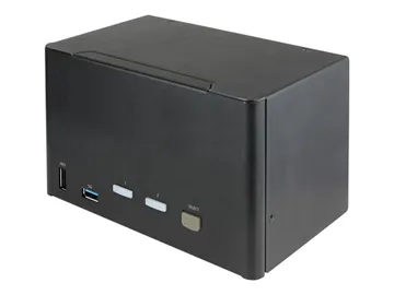 StarTech.com Switch KVM 2 Ports Quadruple Écran DisplayPort