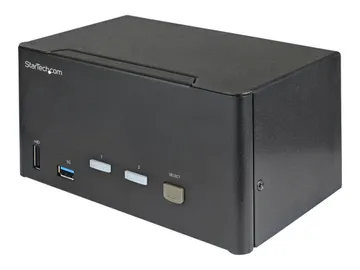 StarTech.com Commutateur KVM DisplayPort 2 Ports pour 3 Moniteurs
