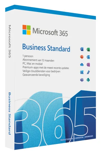 Microsoft 365 Business Standard — 1 years, 1 licence(s), 1 année(s)
