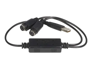 StarTech.com Adaptateur clavier et souris USB vers PS2