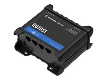 Teltonika RUT951 Routeur sans fil — Montage sur rail DIN, montable en surface