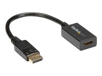 StarTech.com Startech Adaptateur vidéo DisplayPort vers HDMI — Convertisseur DP vers HDMI, 1920x1200 / 1080p