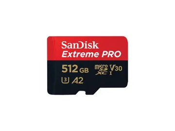 SanDisk Extreme Pro — microSDXC UHS-I, 512 Go, réf. SDSQXCD-512G-GN6MA