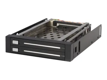 StarTech.com Rack amovible 3.5" sans tiroir pour 2 disques durs 2.5"