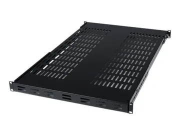 StarTech.com Étagère ventilée à profondeur reglable 1U montable en rack