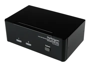 StarTech.com Switch KVM USB 2 ports DVI VGA avec audio
