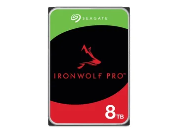 Seagate IronWolf Pro ST8000NT001 — 8 To, 3.5", SATA 6Gb/s, lot de 2