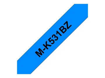 Brother M-K531BZ Noir sur bleu