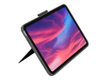 Logitech Combo Touch — avec trackpad, rétroéclairé, QWERTZ, Allemand, réf. 920-011435