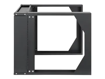 Intellinet Rack cadre ouvert — 2 montants, RAL 9004, montable sur mur