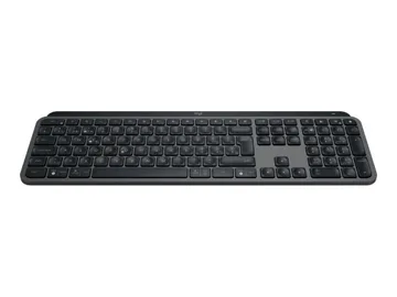 Logitech MX Keys S — sans fil, Bluetooth LE, QWERTZ, Suisse, graphite