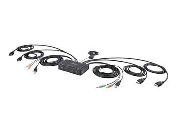 StarTech.com Switch KVM 2 Ports avec Câble HDMI/4K60Hz
