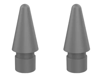 DEQSTER Pointe de stylet active — gris (pack de 2), pour Deqster Pencil 2, embout extra fin