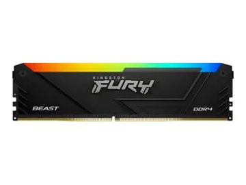 Kingston FURY Beast RGB — 32 Go: 2 x 16 Go, DIMM 288 broches, 3200 MHz / PC4-25600