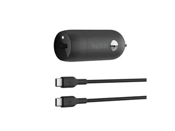 Belkin BOOST CHARGE — 30 Watt, Power Delivery 3.1 (USB-C), Fast Charge, réf. CCA004BT1MBK-B6