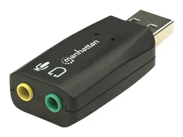 Manhattan USB-A Sound Adapter