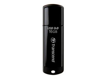 Transcend JetFlash 700 — USB 3.0, noir, 16 Go