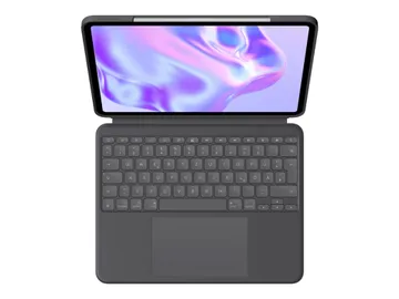 Logitech Combo Touch — avec trackpad, rétroéclairé, QWERTZ, Allemand, réf. 920-012665