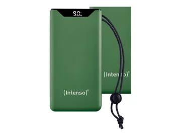Intenso F10000 Banque d'alimentation — 10000 mAh, 20 Watt, QC 3.0, vert