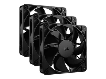 Corsair RS120 Ventilateur châssis — 120 mm, noir (pack de 3)