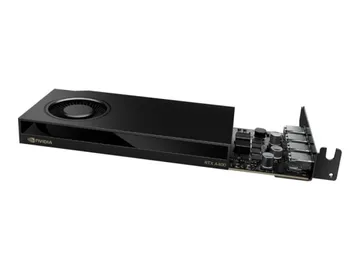 NVIDIA RTX Carte graphique — 4 Go GDDR6, PCIe 4.0 x8 profil bas, 4 x Mini DisplayPort