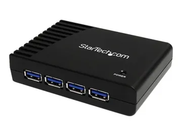 StarTech.com Hub USB 3.0 à 4 ports — Concentrateur USB SuperSpeed, 4 x SuperSpeed USB 3.0, Noir