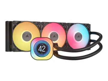 Corsair iCUE Link TITAN 360 RX LCD — Taille de radiateur : 360 mm, (pour : LGA1851, LGA1700