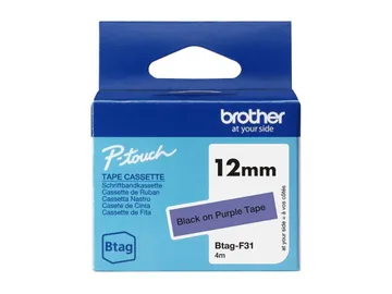 Brother BTAG-F31 Noir sur violet