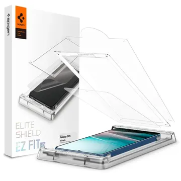 Spigen EliteShield EZ Fit — Samsung, Galaxy S25, Résistant aux rayures