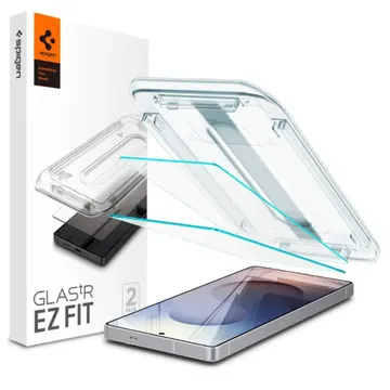 Spigen Glas.tR EZ Fit — Samsung, Galaxy S25 Ultr, Résistant aux rayures