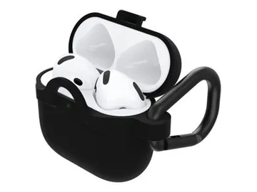 OtterBox Couvercle de boîtier pour boîtier de chargement des écouteurs s — pour Apple AirPods 4, cristal noir