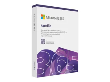 Microsoft 365 Family — jusqu'à 6 utilisateurs, jusqu'à 5 périphériques, Toutes les langues