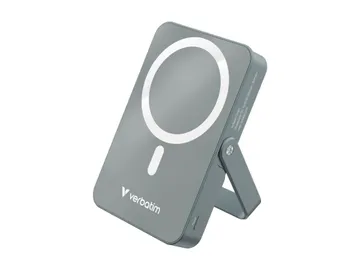 Verbatim Charge 'n' Go — 10000 mAh, 20 Watt, PD (USB-C), gris