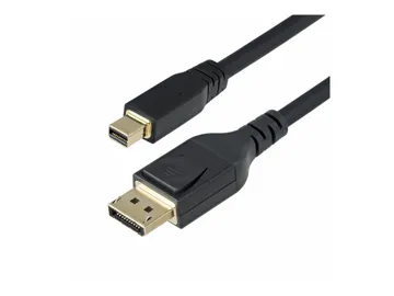 StarTech.com Mini DP to DisplayPort 1.4 Cable 8K 60Hz HBR3 4K