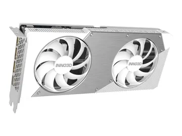 Inno3D GeForce RTX 5060 Ti 8GB TWIN X2 OC — GeForce RTX 5060 Ti, 8 Go GDDR7, PCI Express 5.0, blanc