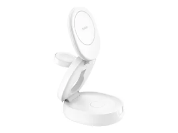 Belkin BOOST CHARGE — 3-en-1, 15 Watt, magnétique, blanc