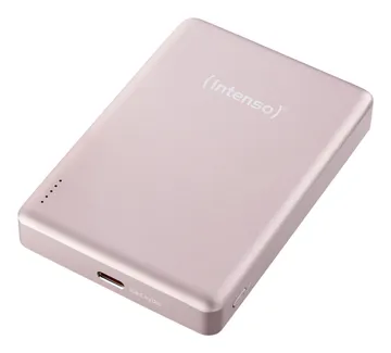 Intenso Batterie Externe Magnétique MW10000 10000 mAh – Compatible MagSa — 5,91 V, Charge Sans Fil 15W, USB-C , réf. 7344033