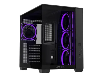 ASUS A32 PLUS Boîtier ATX — USB/Audio, pas d'alimentation (ATX), noir