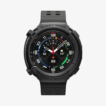Spigen Rugged Armor — Emplacement, Smartwatch, Noir