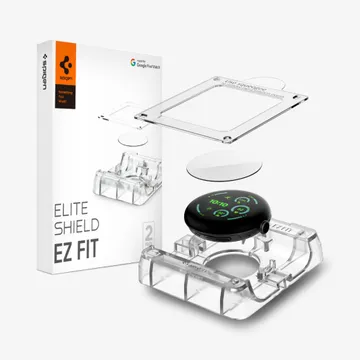 Spigen Pixel Watch Screen Protector — Transparent, Google Pixel Watch 3 (45mm), 34 mm