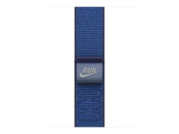 Apple Nike Boucle pour montre intelligente — 40mm, 190 mm, pour Watch Hermès Series 12, ruban bleu