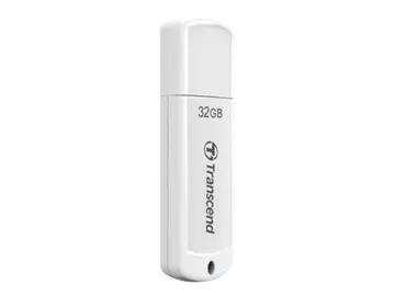 Transcend JetFlash 370 — USB 2.0, blanc, 32 Go
