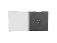 MEDIARANGE Boîtier plastique mince pour stockage CD