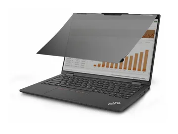 StarTech.com Filtre de confidentialité pour ordinateur portable (horizon — à double sens, adhésif, languettes , réf. X13Y4-PRIVACY-SCREEN