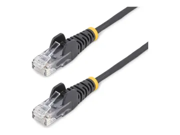 StarTech.com Cordon de raccordement — RJ-45 (M) pour RJ-45 (M), 3.6 mm, CAT 5/5e/6, noir