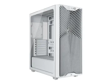 Corsair 3200D RS Mid tower — USB/Audio, pas d'alimentation (ATX), blanc
